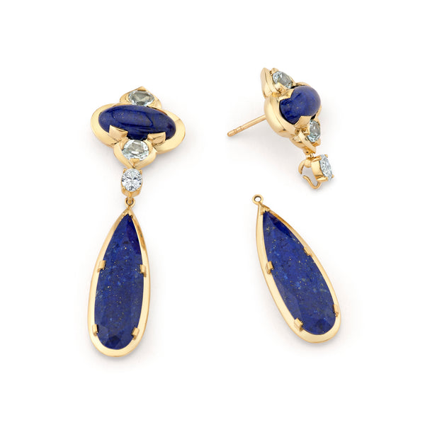 HERITAGE LONG DROP EARRINGS