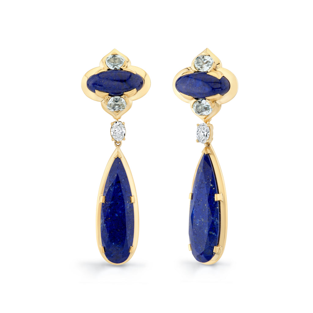 HERITAGE LONG DROP EARRINGS