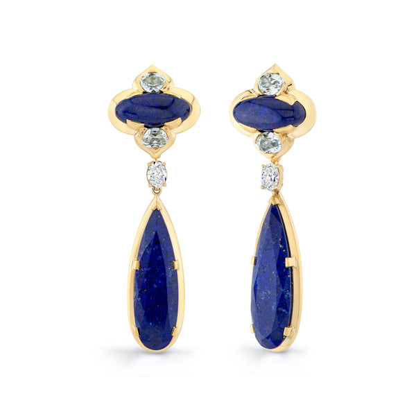 HERITAGE LONG DROP EARRINGS