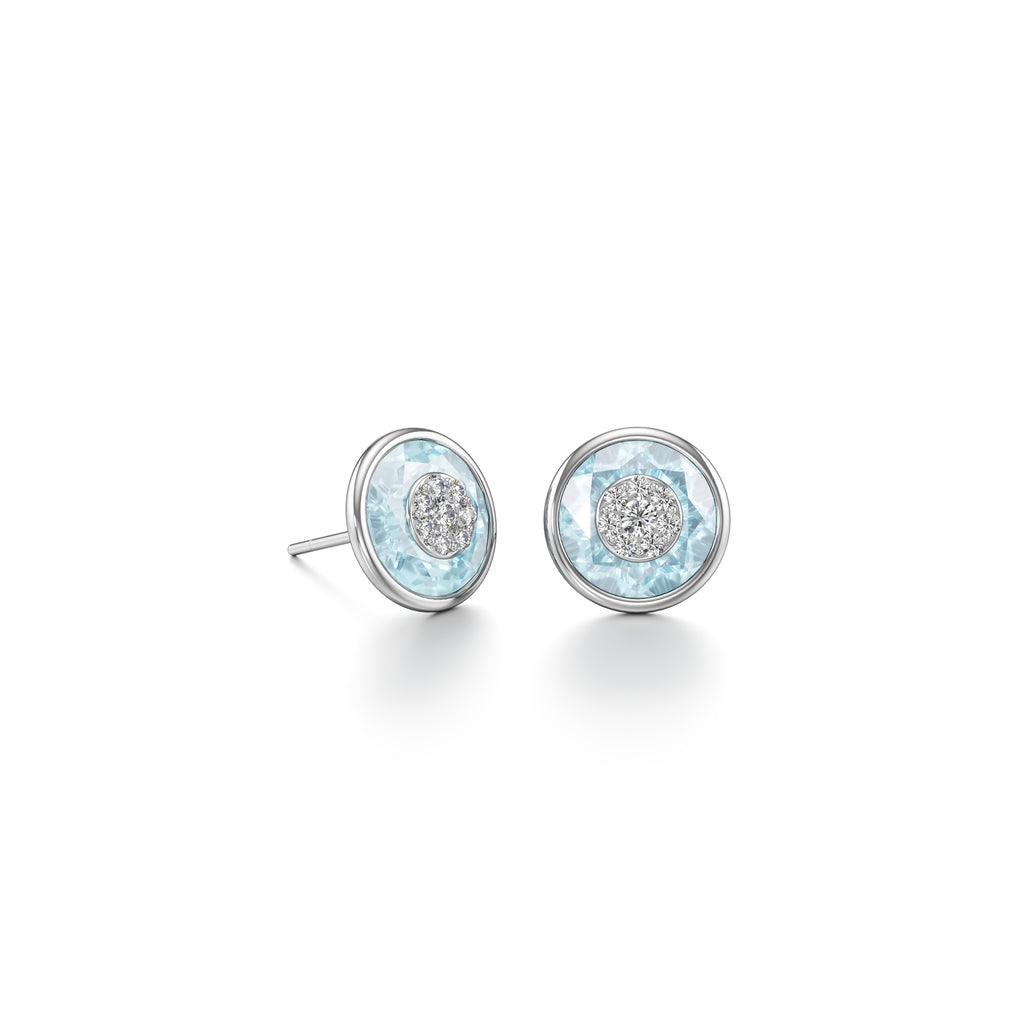 10mm,Blue Topaz