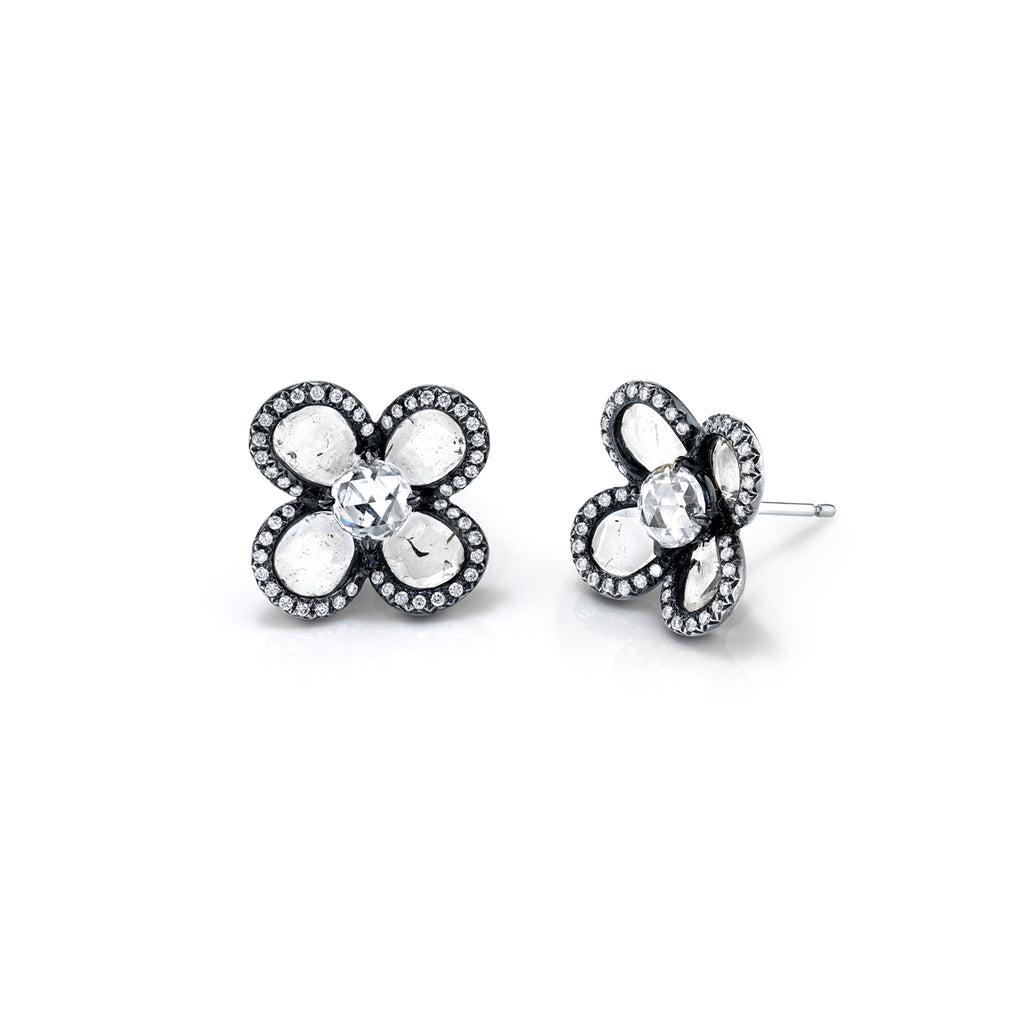 GRACE Collection Four Petal Earring